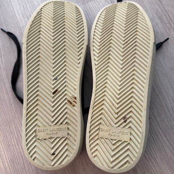 Saint Laurent Court Classic SL/06 sneaker size 38 in black - Picture 11 of 12
